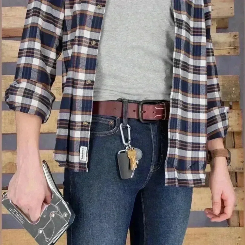 Timberland Pro Leather Belt office to casual work wear rugged durability